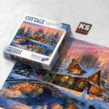 Güzel Hediyem 20720 Christmas Lights 1000 Parça Puzzle -Ks Puzzle
