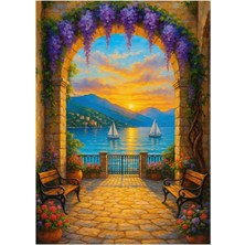 Güzel Hediyem 1000 Parça - Archway To Sunset (Günbatımına Kemerli Geçit)
