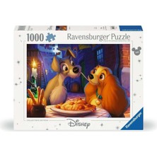 Güzel Hediyem 1000 Parça Leydi ve Sokak Köpeği Puzzle