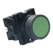 Xkoren 22 MM KONTAKLI YAYLI BUTON YEŞİL 1NO (START)