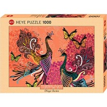 Güzel Hediyem Heye Peacocks & 1000 Parça Puzzle