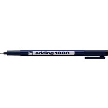 Edding 1880 0.05MM Siyah Teknik Çizim Kalemi Suya Dayanıklı Pigment Mürekkep