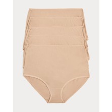 Marks & Spencer 5'li Saf Pamuklu Full Brief Külot Seti