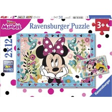 Güzel Hediyem (76192) - 2 x 12 Parça Puzzle Wd, Minnie