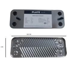 Universal PLAKALI EŞANJÖR BAYMAK FALKE-BAXİ-LAMBERT-NOVADENS 12 PLAKA (156MM)