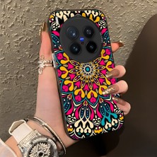 HONTINGA Vivo X300 Pro ile Uyumlu Kılıf Silikon Kenar Sert Arka Kamera Koruyucu Basitlik Anti Düşme Kamera Korumalı Halı Desen Couple Telefon Kılıfı Kadın ve Erkek Için Uygundur K1-1350