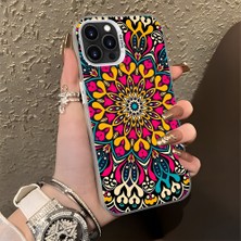 HONTINGA iPhone 13 Pro Max ile Uyumlu Kılıf Silikon Kenar Sert Arka Kamera Koruyucu Basitlik Anti Düşme Kamera Korumalı Halı Desen Couple Telefon Kılıfı Kadın ve Erkek Için Uygundur K1-1350
