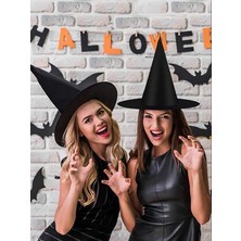 Grains Global Halloween Cadı Şapkası Yetişkin Siyah AST6746