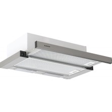Silverline Crystal 60 cm İnox Sürgülü Aspiratör 310 m3/saat Maksimum Emiş Özellikli Şık Tasarım