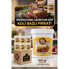 chef's new joy professional Cafe De Paris Sos 1000 G x 8 Adet - 1 Koli (Koli Bazlı Avantaj Paketi)