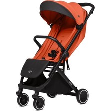 Anex® Air-X Kabin Boy Bebek Arabası - Turuncu, 18 kg Taşıma Kapasitesi, Tek Elle Katlanabilir