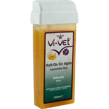 Vi-Vet Kavunlu Roll-On Sir Ağda 100 Ml Doğal Reçineden Üretilmiş Hijyenik ve Pratik