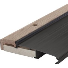 Grains Global M-D Building Products 78634 1-1/8-Inç x 5-5/8-Inç - 36-Inç TH394 Ayarlanabilir Alüminyum ve Sert Ahşap Eşiği Inswing, Bronz