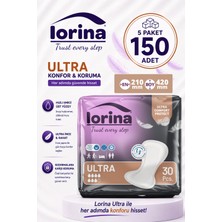 Lorina Ultra Mesane Pedi 7 Damla 30’lu 5 Paket
