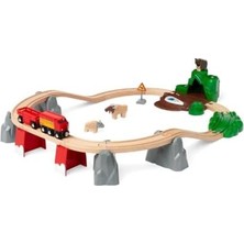 Grains Global World 33988 Iskandinav Ormanı Hayvanları Seti - Ahşap Tren Aksesuarları - 3 Yıldan Itibaren Tavsiye Edilir