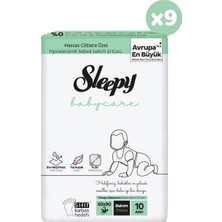 Grains Global Babycare Bebek Bakım Örtüsü 10 Adet x 9