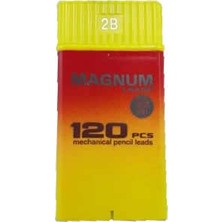 Magnum 2B 0.5 mm 120'li Sarı-Kırmızı Kalem Ucu Kalite ve Dayanıklılık
