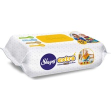 Sleepy Extra Hassas Islak Havlu 70 Yaprak Alkol ve Paraben İçermeyen Hassas Ciltler İçin Günlük Kullanım