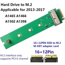 Desfree MACBOOK SSD TO M.2 NVME ADAPTÖR KARTI (2013-2017 MODELLER İÇİN)