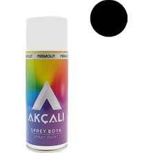 Akçalı Sprey Boya 400 ml 326 Parlak Siyah