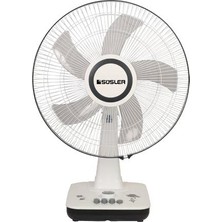 Süsler SV-1630 60 W Güçte Masaüstü Vantilatör 5 Kanatlı Pervane ile Sessiz Çalışma Özelliği