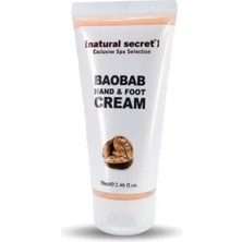 Natural Secret Baobab Antioksidan El & Ayak Kremi 70 ml