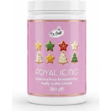 Dr. Gusto Royal Icing 200 gr Pembe – Kurabiye, Pasta ve Şeker Hamuru Dekoru