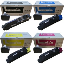 Chargink Kyocera TK5270 Takım Çipli Muadil Toner (Siyah-Kırmızı-Sarı-Mavi)