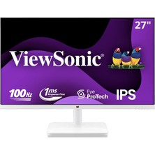 Viewsonic Vıewsonıc 27" VA2732-H-W-2 IPS 1ms 100HZ Fullhd HDMI VGA Superclear 3 Kenar Çerçevesız Beyaz Monıtor