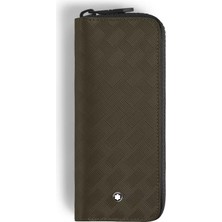 Montblanc Extreme Deri Fermuarlı 2li Kalemlik 221458