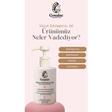 Cosalac 300 ml Vücut Sıkılaştırıcı Jel Selülit Önleyici Etkili Paraben İçermeyen Formül