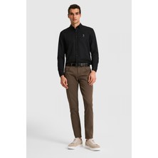 U.S. Polo Assn. Erkek Vizon Kanvas Pantolon 50326128-VR052