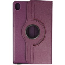 Zenvia Mey Ithalat®  Huawei Matepad Se 11 Kılıf 360 Tablet Deri Kılıf - Mürdüm