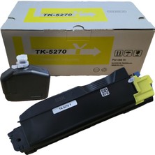 Chargink Kyocera TK5270 Sarı Çipli Muadil Toner