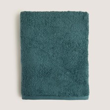 Chakra Solıd Bambu Banyo Havlusu 85X150 cm Duman Turkuaz