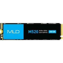 MLD M520 500GB Nvme 2280 GEN4X4 SSD R:5000/ W: 2500 MB