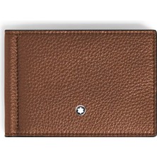 Montblanc Grain Deri Para Klipsli 6 Bölmeli Cüzdan 221400