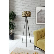 Mallbilia Tripod Üç Ayaklı Lambader Dekoratif Aydınlatma Tripod Lambader