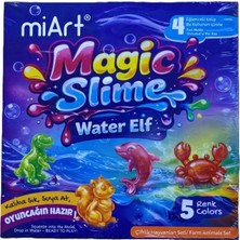 Miart Magic Slime 90 ml x 5’li Set - Çiftlik Hayvanları Seti