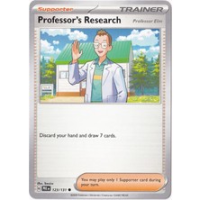 Professor's Research: Professor Elm 123/131 - Prismatic Evolutions - Pokemon Kartı (Mint)