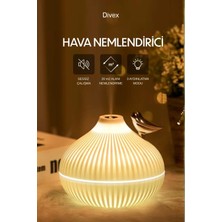 Divex Soğan Tasarımlı Hava Nemlendirici - 300ML Aroma Difüzör & Gece Lambalı Ultra Sessiz USB