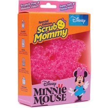 Scrub Daddy Disney Minnie Mouse Scrub Mommy Bulaşık Süngeri Pembe Renkli Kötü Kokulara Dayanıklı