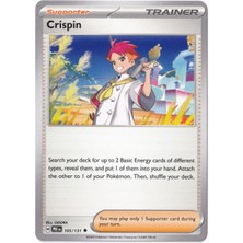 Crispin 105/131 - Prismatic Evolutions - Pokemon Kartı (Mint)