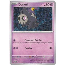 Duskull 035/131 - Prismatic Evolutions - Pokemon Kartı (Mint)