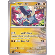 Great Tusk 055/131 - Prismatic Evolutions - Pokemon Kartı (Mint)