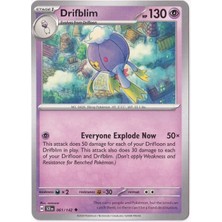 Drifblim 061/142 - Stellar Crown - Pokemon Kartı (Mint)