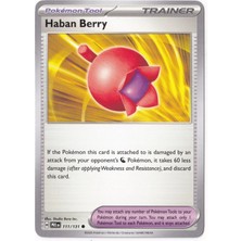 Haban Berry 111/131 - Prismatic Evolutions - Pokemon Kartı (Mint)
