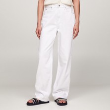 Tommy Hilfiger Kadın Beyaz Pantolon