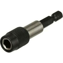 Leo 5 Adet 60MM Mıknatıslı , Manyetik Bits Matkap Ucu Adaptörü Bilyeli , Kilitli