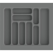 UltraMint 55/49 cm Çekmece Içi Kasıklık Gri, 49/39 cm Kadar Kesilebilir, Kullanışlı Ürün